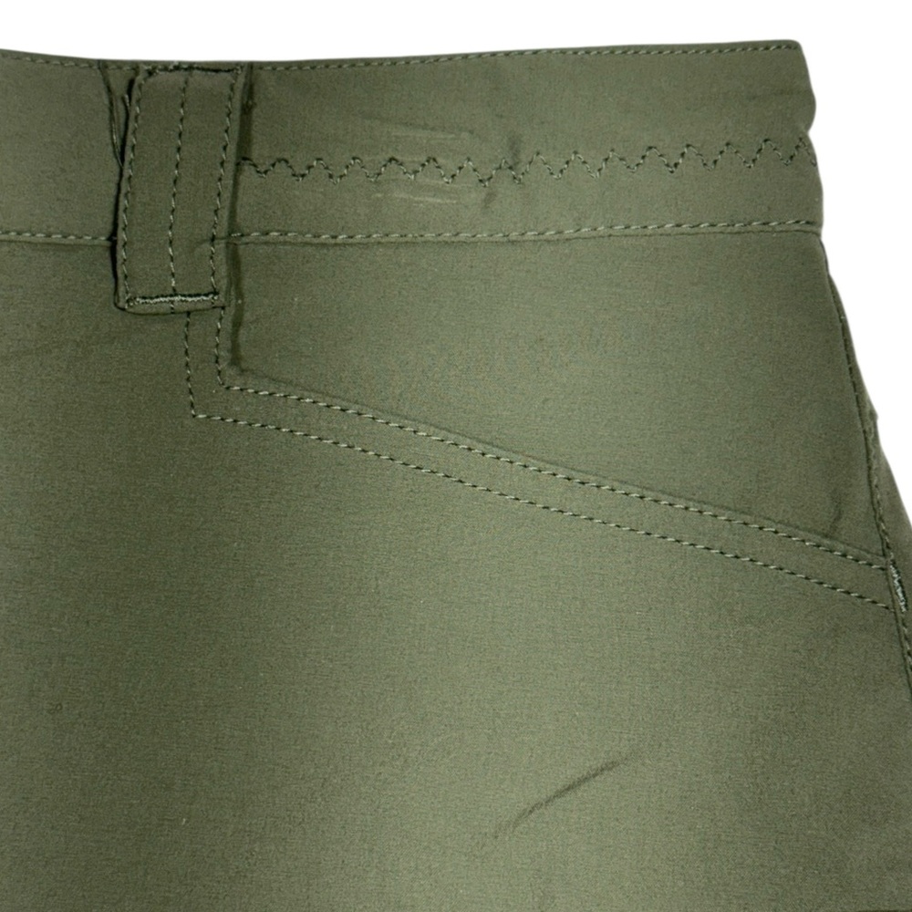 Eddie Bauer Women’s Olive Cargo Travex Flexion Athletic Hiking Skorts Size 8 - Picture 2 of 16